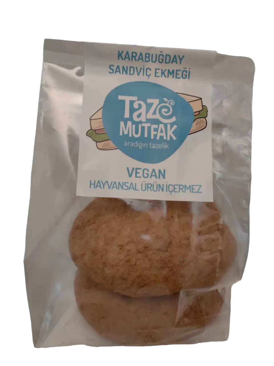 Taze Mutfak Karabuğday Sandviç Ekmeği (2 adet) - Thumbnail