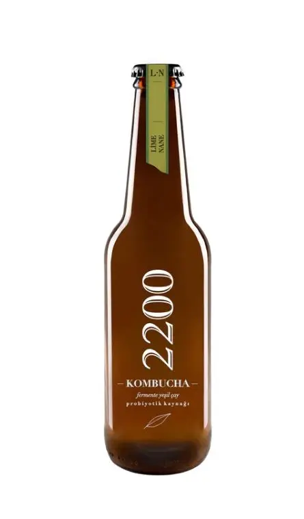 2200 Kombucha - 2200 Kombucha Lime Nane 330ml