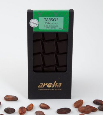 Aroha Çikolata Tarsos %75 Kakao Şekersiz 80g