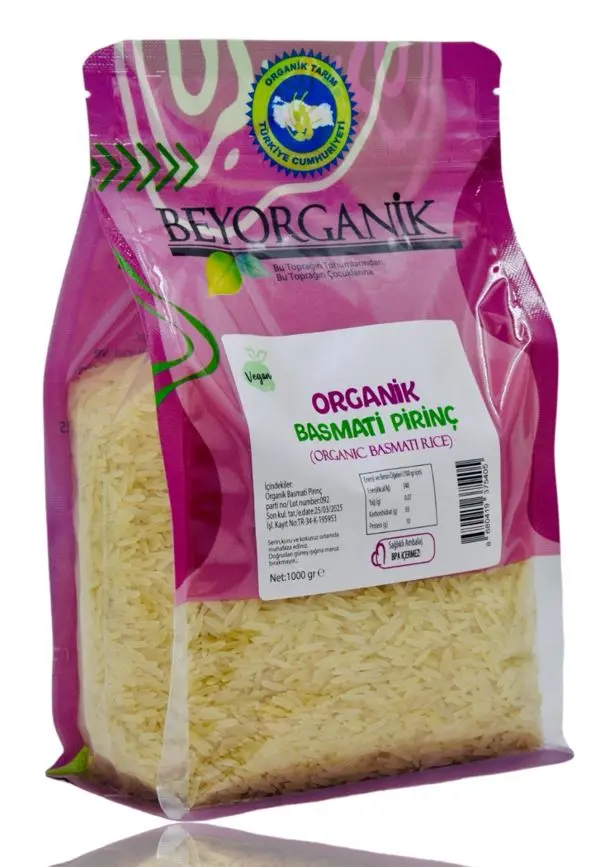 Beyorganik - Beyorganik Basmati Pirinç 1 kg