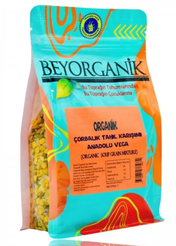 Beyorganik Organik Çorbalık Tahıl Karışımı Anadolu 500g