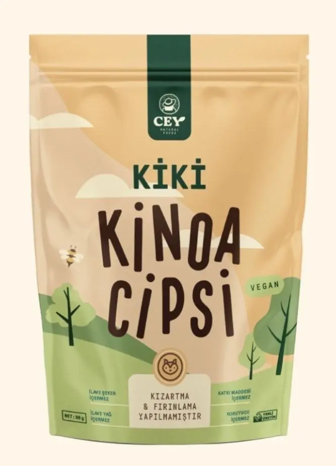 Cey Natural - Cey Natural Kinoa Cipsi Kiki 100g