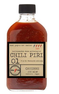 Chili Piri No:1 Füme Özel Yapım Acı Sos 200ml