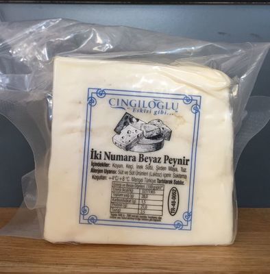 Çıngıloğlu Tam Yağlı Beyaz Ezine Peynir 2 Numara 350-380g
