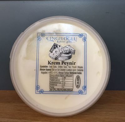 Çıngıloğlu Krem Peynir 300g