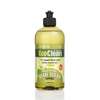 EcoClean Bulaşık Deterjanı Elde yıkama - Limon 500ml