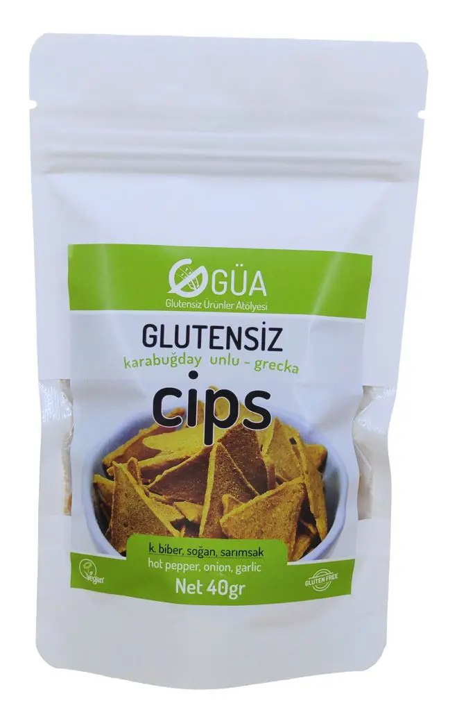 Glutensiz Ürünler Atölyesi - GUA Cips - Çeşnili 40g