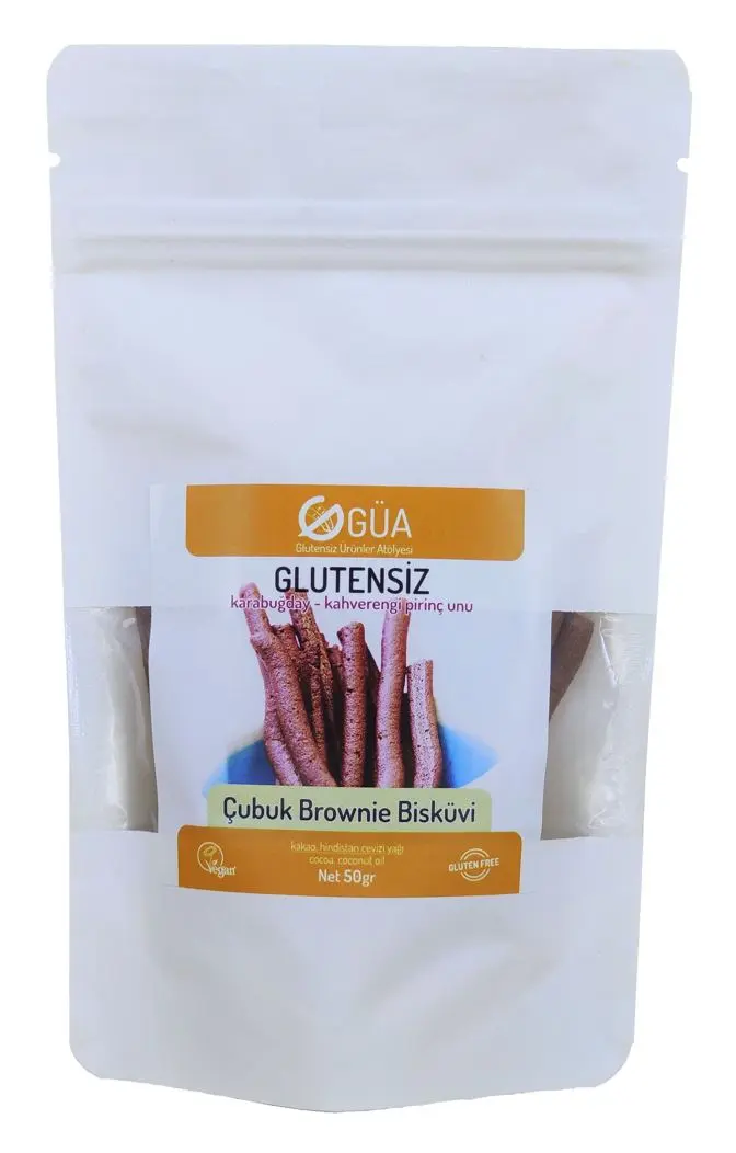 Glutensiz Ürünler Atölyesi - GUA Çubuk Brownie 50g