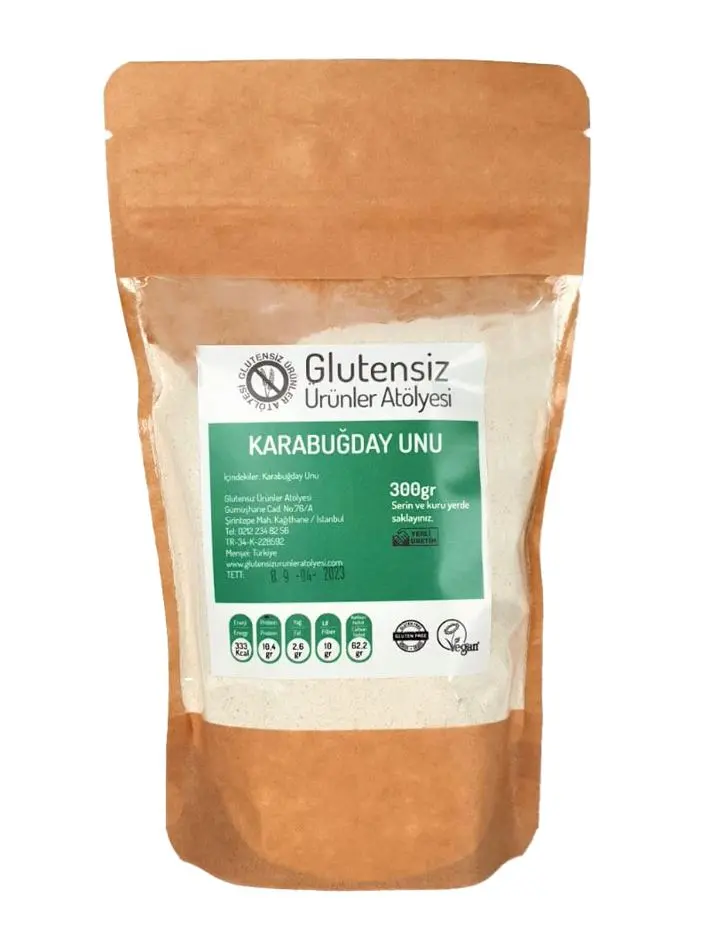 Glutensiz Ürünler Atölyesi - GUA Karabuğday Unu 300g
