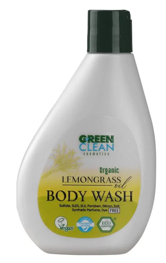 Green Clean - Green Clean Organik Limon Otu Yağlı Duş Jeli 275ml