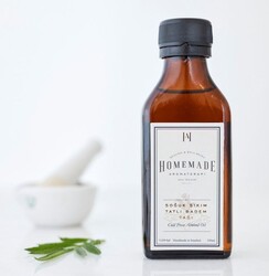 Homemade - Homemade Tatlı Badem Yağı Soğuk Sıkım 110ml