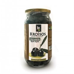 Kroisos - Kroisos Organik Siyah Zeytin 700g