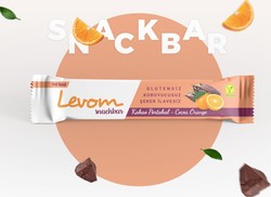 Levom - Levom Kakao Portakal Snack Bar 33g