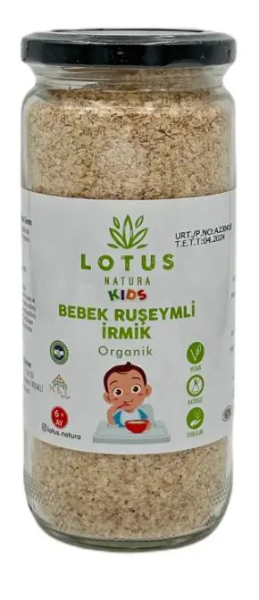 Lotus Organik Kids Ruşeymli Bebek İrmiği 250g
