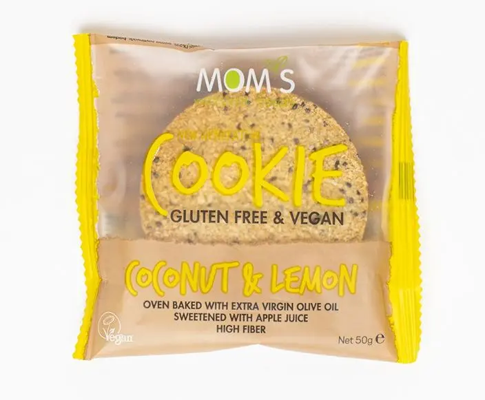 Moms Cookie Coconut & Lemon 50g