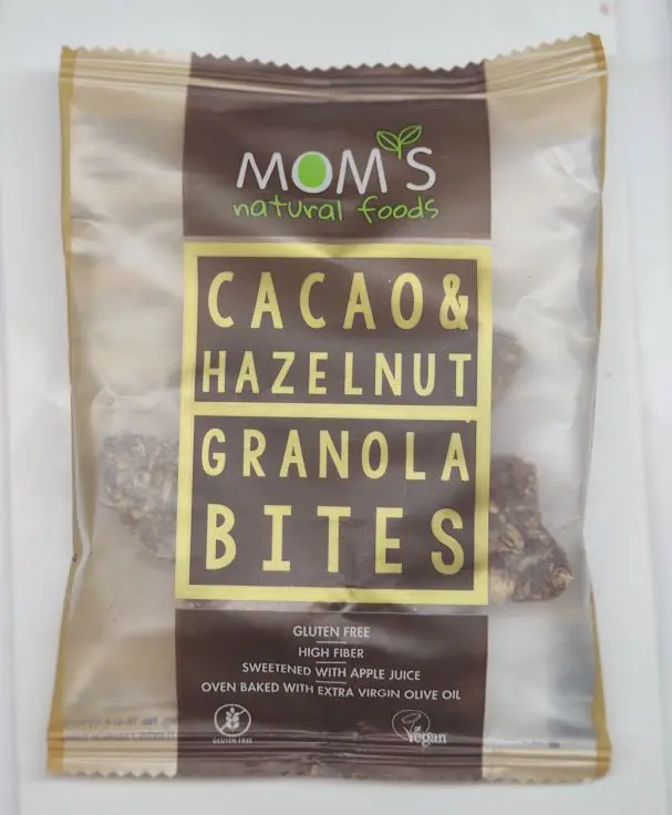 Moms Natural - Moms Glutensiz Kakao Fındık Granola Bites 40g