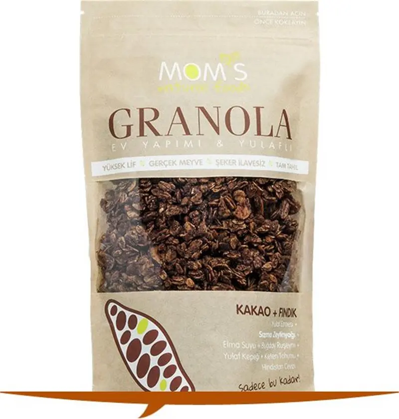 Moms Granola Kakao - Fındık 360g