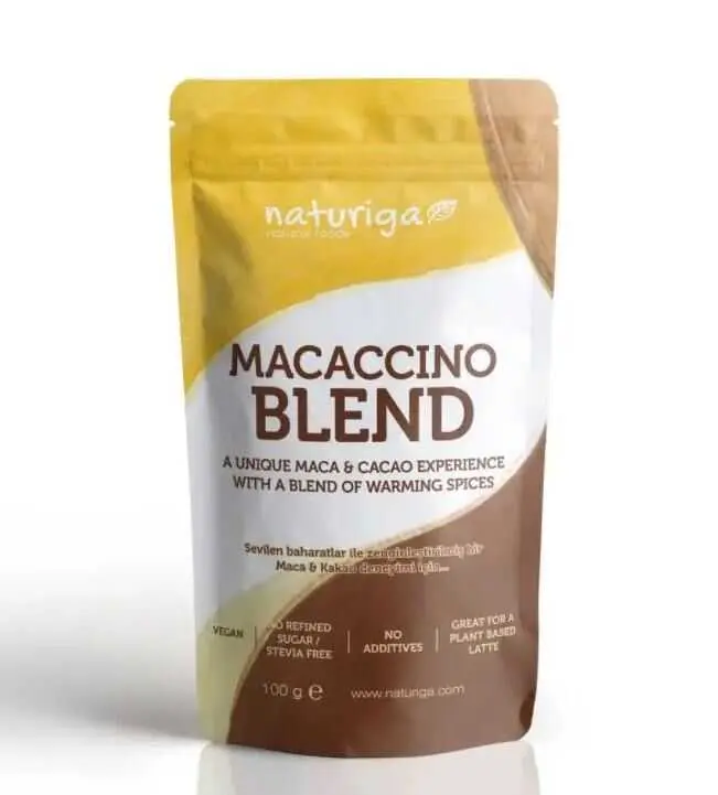 Naturiga Macaccino Blend - Baharatlı Maca ve Kakao Karışımı 100g