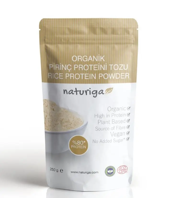 Naturiga - Naturiga Organik Pirinç Proteini Tozu 250g