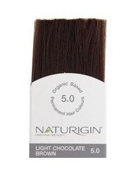 Naturigin Organik İçerikli Saç Boyası 5.0 Açık Çikolata Kahverengi - Thumbnail