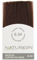 Naturigin Organik İçerikli Saç Boyası 6.34 Orta Bakır Kumral - Thumbnail