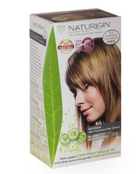 Naturigin Organik İçerikli Saç Boyası 7.0 Doğal Orta Sarı - Thumbnail