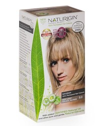 Naturigin - Naturigin Organik İçerikli Saç Boyası 9.0 Çok Yumuşak Doğal Sarı
