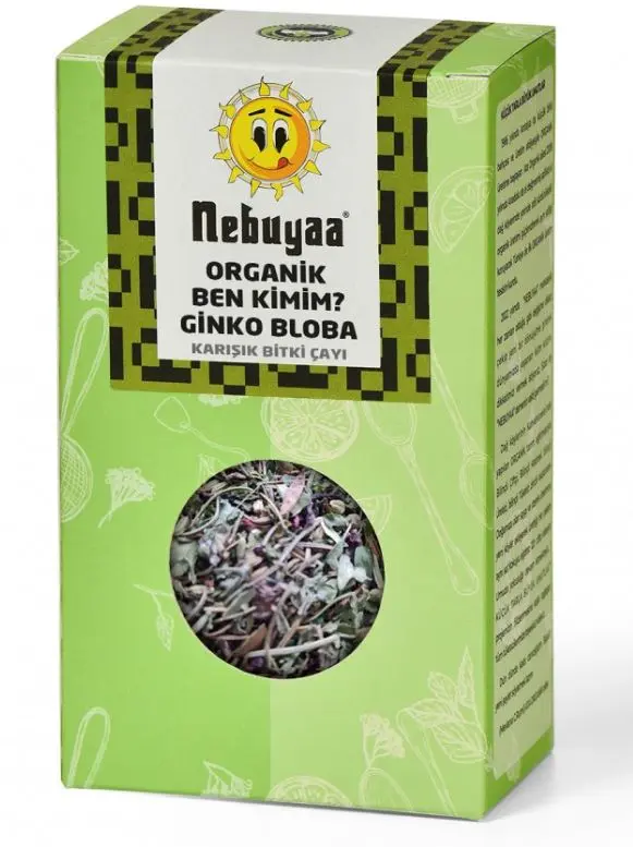 Nebuya - Nebuya Organik Ben Kimim Çayı Ginko Blobalı 80g