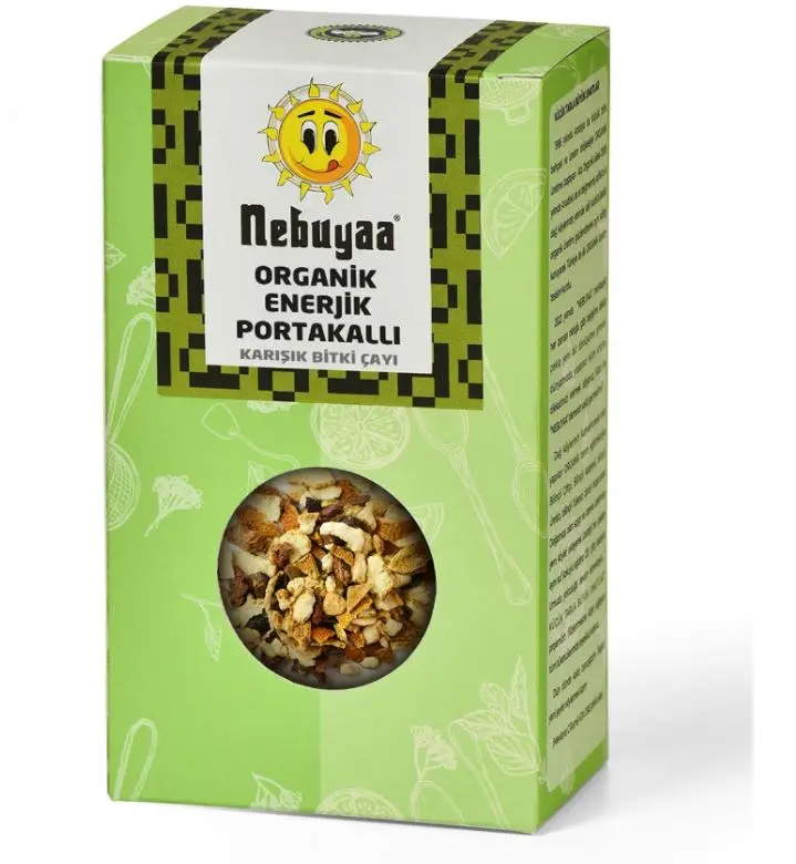 Nebuya - Nebuya Organik Enerjik Çay Portakallı 80g
