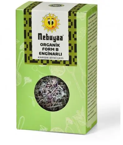 Nebuya - Nebuya Organik Form Çayı Enginar Yapraklı 80g