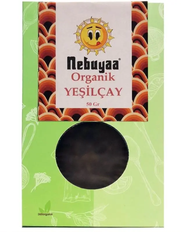 Nebuya - Nebuya Organik Yeşil Çay 50g