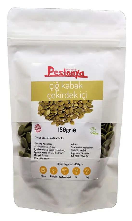 Pestonya - Pestonya Çiğ Kabak Çekirdek İçi 150g