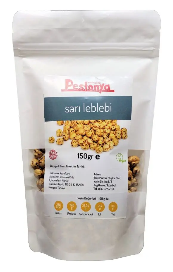 Pestonya - Pestonya Sarı Leblebi 150g