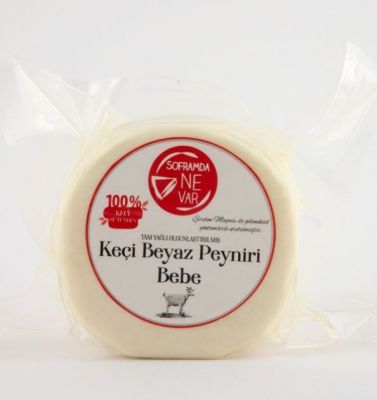 Soframda Ne Var Keçi Beyaz Bebe Peynir 340-370g