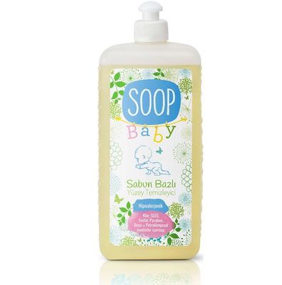Soop Baby Sabun Bazlı Sıvı Yüzey Temizleyici 1 lt