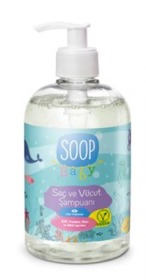 Soop Baby Saç ve Vücut Şampuanı 500ml