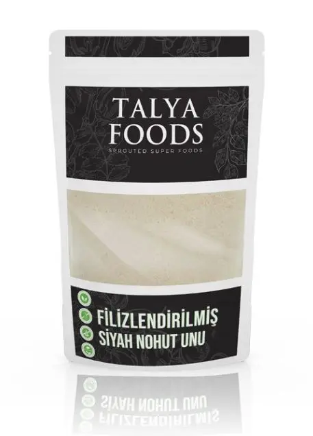 Talya Foods - Talya Foods Filizlendirilmiş Siyah Nohut Unu 500g