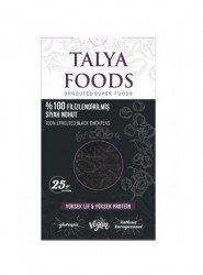 Talya Foods - Talya Foods Filizlenmiş Glutensiz Siyah Nohut Makarna 200g