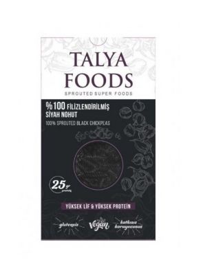 Talya Foods Filizlendirilmiş Glutensiz Siyah Nohut Makarna 200g
