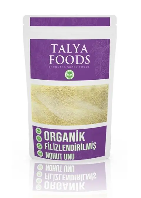 Talya Foods Organik Filizlendirilmiş Nohut Unu 500g