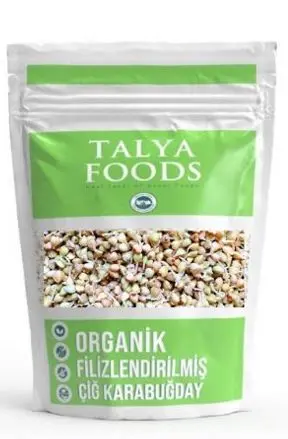 Talya Foods - Talya Foods Organik Filizlendirlimiş Çiğ Karabuğday 200g