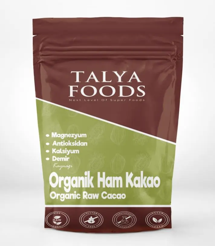 Talya Foods - Talya Foods Organik Ham Kakao 100g
