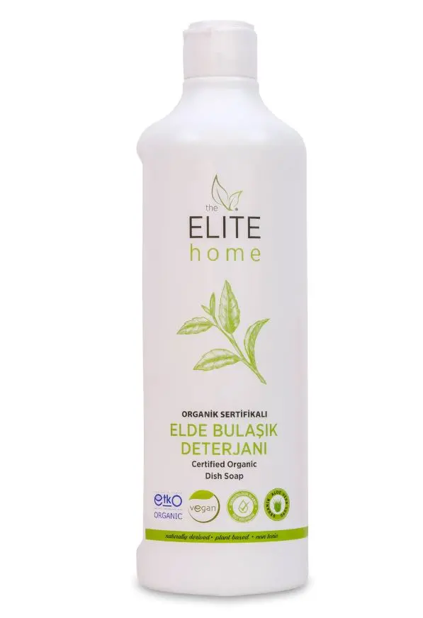 The Elite Home - The Elite Home Organik Sertifikalı Elde Bulaşık Deterjanı - Portakallı 750ml