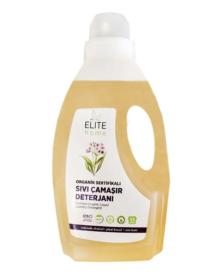 The Elite Home - The Elite Home Organik Sertifikalı Sıvı Çamaşır Deterjanı 825ml