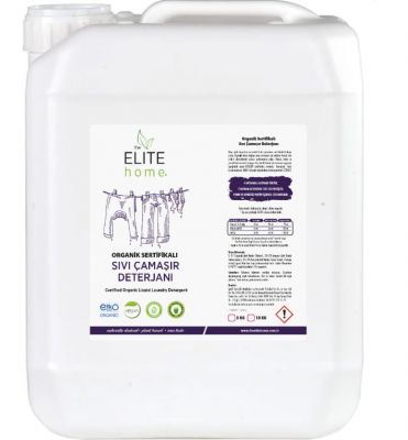 The Elite Home Organik Sertifikalı Sıvı Çamaşır Deterjanı 5 kg