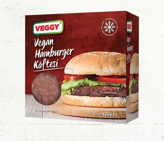 Veggy - Veggy Vegan Hamburger Köftesi 420g