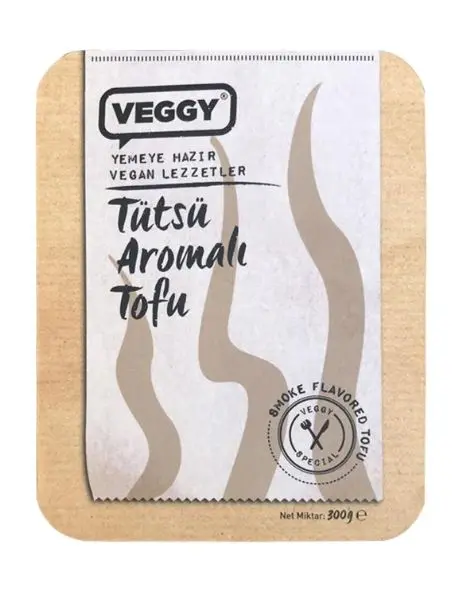 Veggy - Veggy Vegan Tütsü Aromalı Tofu 300g