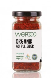 Wefood - Wefood Organik Acı Pul Biber 65g