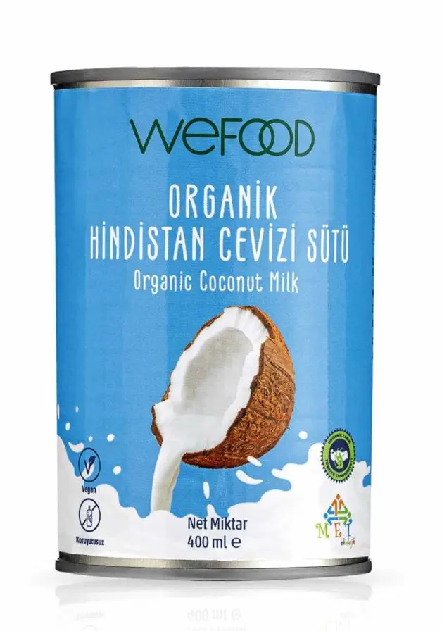 Wefood Organik Hindistan Cevizi Sütü 400ml