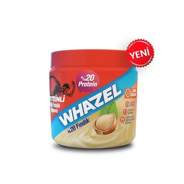 Whazel Proteinli Sütlü Fındık Kreması 200g
